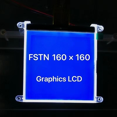 160*160 Grafische LCD-module met standoffs 6H FSTN Positieve transflectieve breedtemperatuur UC1698U