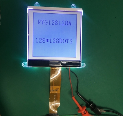 128*128 Grafische LCD-module STN Grijz 6H met ST7541 Wide Temperature FPC Connector