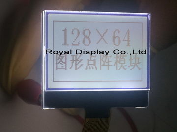 12864 Stn-RADERTJElcd Module het Blauwe Negatieve Industriële LCD Transmissive Scherm