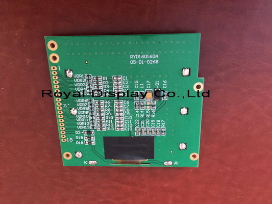 van de de Moduleuc1698 MAÏSKOLF van 160X160dots FPC FSTN Grafische LCD Monolcd vertoning 160160 Lcm-Vertoningsfabriek in China