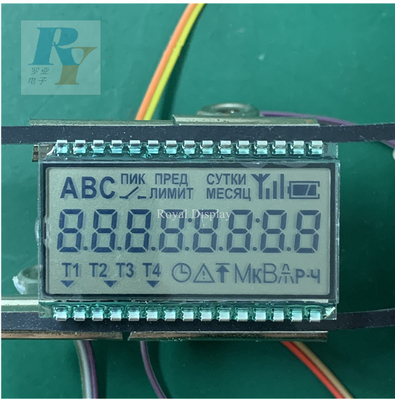 De aangepaste Tn Digitale Meter van het de Batterijwater van Pin Display Lcd For Electronic van het 7 Segmentmetaal