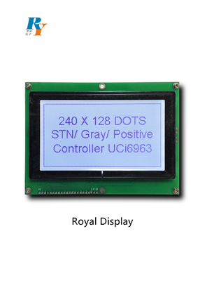 De MAÏSKOLFlcd van STN Grijze Vertoning 240X128 Dots Graphic Positive Monochrome 5.25V