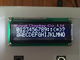 OEM ODM 1604 Witte/Amber LEIDENE Backlight 5V stippelt LCD van het MAÏSKOLFkarakter Kleine Vertoningsmodule