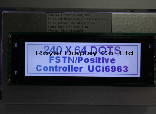 Aangepast Ontwerpradertje 240X64 Dots Graphic Lcd Display With Lcd Backlight