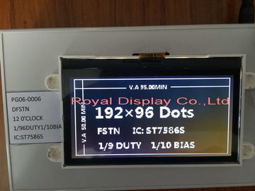 Klein LCD van het Grootte Standaardradertje Grafisch Moduledfstn LCD Type RYG19264B 