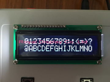 Super Hoge Contrastverhouding Karakterlcd Module voor de Hoge Betrouwbaarheid van Autoradio's