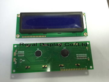 Super Hoge Contrastverhouding Karakterlcd Module voor de Hoge Betrouwbaarheid van Autoradio's