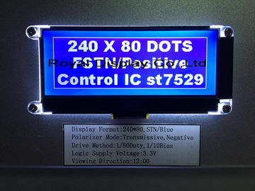 Hand - gehouden Apparaten Grafische LCD Beschikbare OEM/ODM van Module240*80 Punten