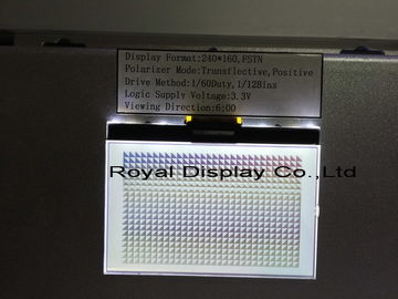 3.3V voeding Grafische LCD Module met Witte LEIDENE van ST7586S Backlight
