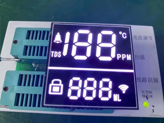 Aangepaste Gemeenschappelijke Anode 7 Segment LEIDENE Vertoningsfnd Vertoning met Bestuurder IC