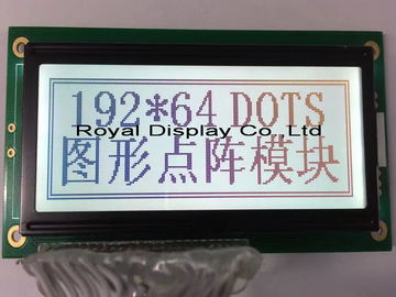 Dot Matrix Lcd Display Module voor Industriële Toepassings192x64 Punten