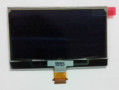 2.4“ OLED-de Gele Blauwe of Witte Karakters van de Vertoningsmodule op Zwarte Achtergrond