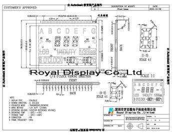 RYD2055BV02 douanelcd Comité voor het Meten van Elektriciteit/Clusters/Autoradio's