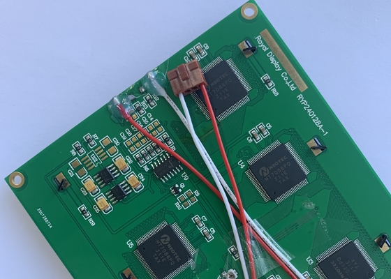 5,1 inch STN blauwe grafische zwart-wit LCD-module 240x128 puntmatrixweergave