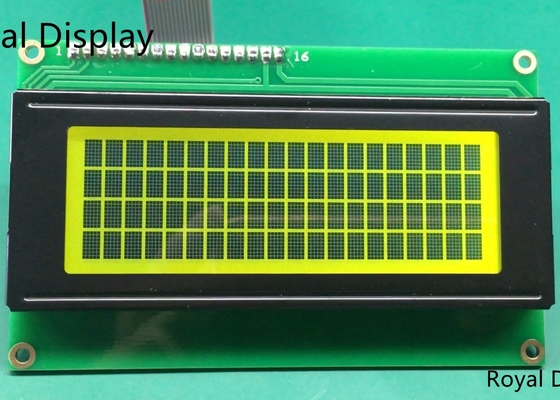 STN YG LCD-displaymodule met 20x4 tekens Monochroom 2004 LCD