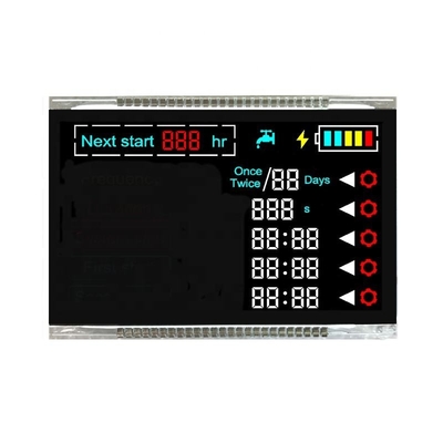 Het zwart-wit Type van Cijferfabrikant VA LCD segmenteert Douanelcd Vertoningsmodule