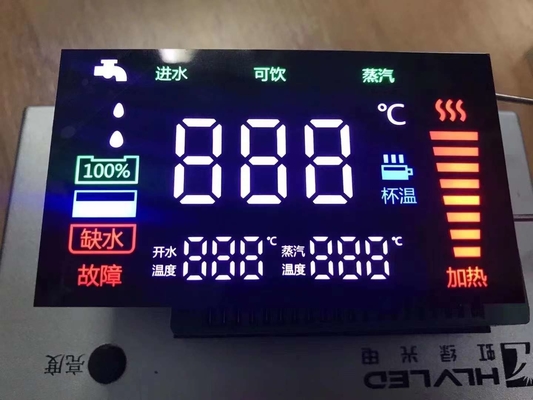 gemeenschappelijke kathode 4 Cijfer leidde 7 LEIDENE van het de Vertonings Tweekleurige Zeven Segment van de Segmentvertoning RGB Douane Geleide module