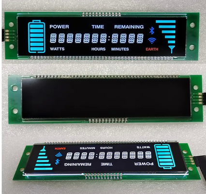 Micro Mini Tiny Transparent 7 Segmentenlcd Vertoningsva Transmissive Negatief