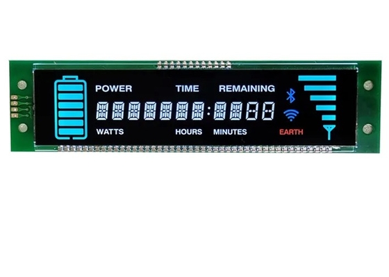 Micro Mini Tiny Transparent 7 Segmentenlcd Vertoningsva Transmissive Negatief