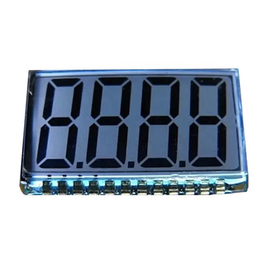 Numeriek monochroom digitaal aangepast LCD-scherm 7 segmenttype