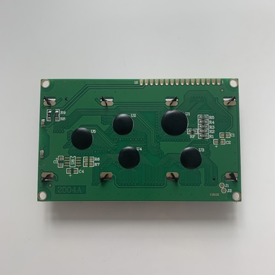 4x20 karakters LCD-displaymodule met gele groene achtergrondverlichting