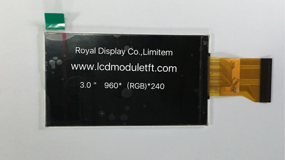 3 inch kleurenscherm 960x240 TFT LCD-module met zijlicht zwart licht