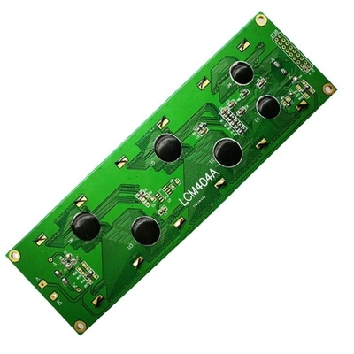 STN Blauwe monochroom 40x4 karakter LCD-displaymodule met LED-achterlicht
