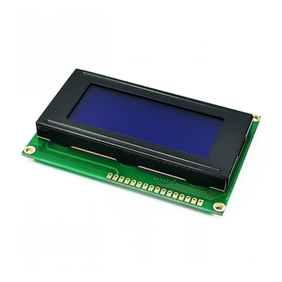High Definition 1604 karakter STN Blauw negatief LCD-scherm 16X4 Monochroom
