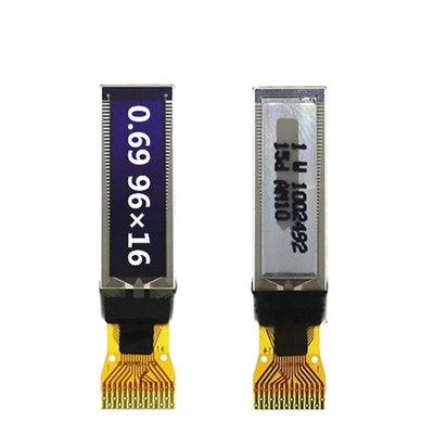 COG Monochroom Mini Size 0,69' OLED LCD Panel 96X16 Dots Display Module