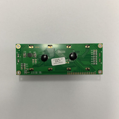16*2 Big Size STN LCD Module Negatief Blauw Monochroom Met IC ST7065
