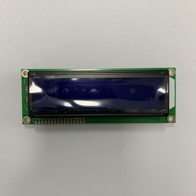 16*2 Big Size STN LCD Module Negatief Blauw Monochroom Met IC ST7065