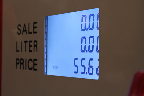 Op maat gemaakte 10 inch TFT LCD-module voor brandstofdispenser industriële display