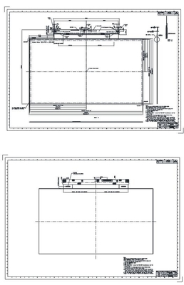 23.6 inch TFT LCD-module Innolux 1366*768 RGB 3000:1 Hoge contrastverhouding