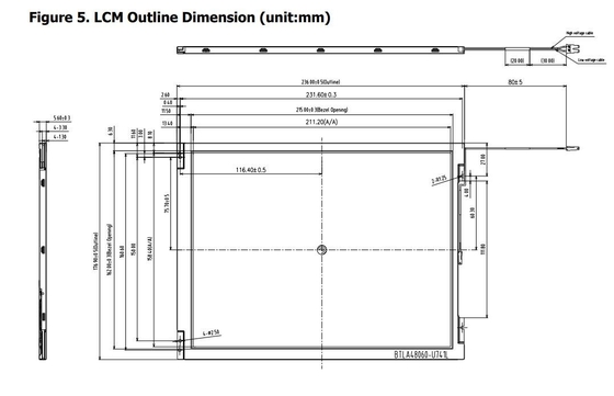 BOE BA104S01-100 10,4 inch LCD-paneel RGB 4:3 Kosteneffectief aangepast
