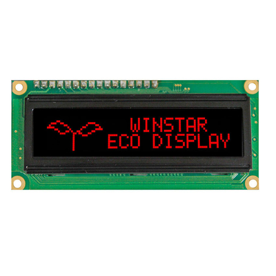 2.4' 100*16 punten Monochrome OLED-module Industrieel/Medisch Display WEG010016A