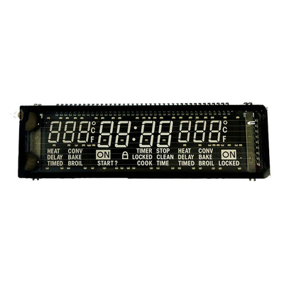 VFD-module 5*7 DOT 2*16 Caracter Cu16025ecpb-W2j Blauw Groen 8-bits Parallel Interface