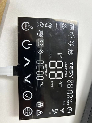 aangepast 7 segment led display mono wit kleur paneel meter industriële kwaliteit