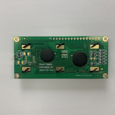 16*2 Tekens COG LCD Module 6800/SPI/I2C Interface 5*8 Dot 5V Monochroom Aanpasbaar