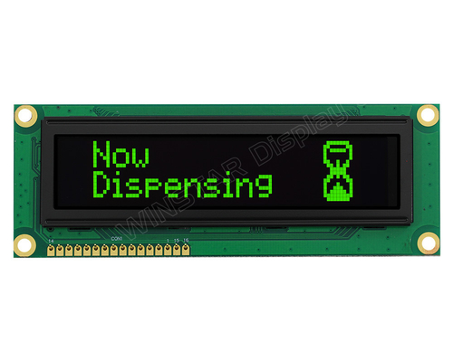 OLED-LCD-module 3.84'' 100*16 Graphic Super Wide Temperature 5.0v Winstar Vervang