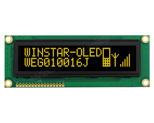 OLED-LCD-module 3.84'' 100*16 Graphic Super Wide Temperature 5.0v Winstar Vervang