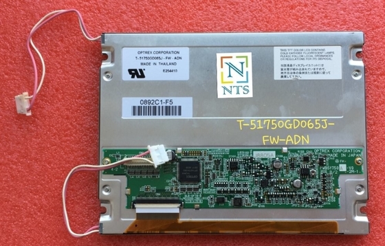 6.5" TFT-LCD-module OPTREX 640*480 Wide Temperature Parallel RGB 6-bit 31 Pins