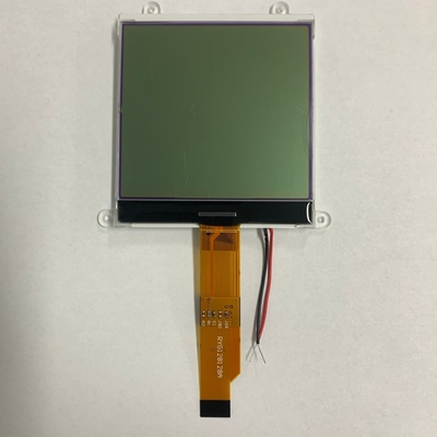 128*128 Grafische LCD-module STN Geel Groen Breed Temperatuur 6H Industrieel Display