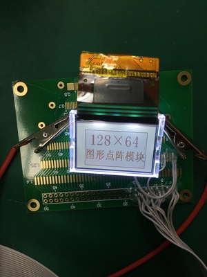 STN Positief 128*64 Grafisch ST7920 6H Wide Temperature LCD Module LM3033DW