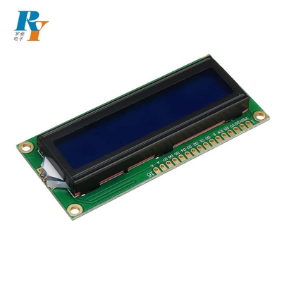 16*1 16 Pin Monochroom Stn FSTN Wide Temperature Custom Character LCD Module