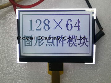 12864 Stn-RADERTJElcd Module het Blauwe Negatieve Industriële LCD Transmissive Scherm