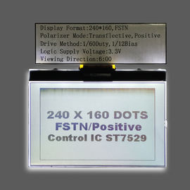 RADERTJE 240160 de Module de Zwart-wit LCD van Fstn Lcd Micro van Vertonings Witte Backlight