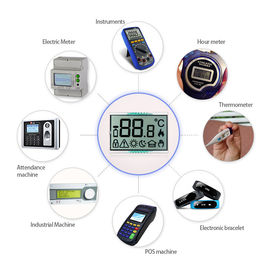 TN Transmissive Positieve Zwart-wit Segmentlcd Vertoning voor Thermometer