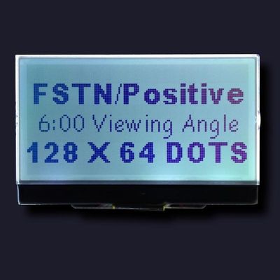 Van het Controlemechanismecog custom LCD van FSTN 128X64 Positieve St7565r de Module3v Parallelle Witte Kleur