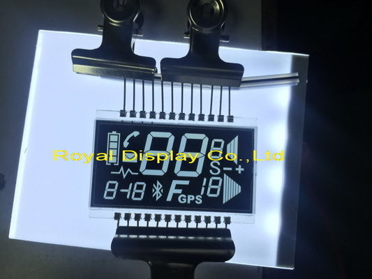 Pas Digitaal Signaal Parallelle 45mA 7 Segmentlcd Vertoningsmodule STN voor Radioapparatuurmedische apparatuur aan
