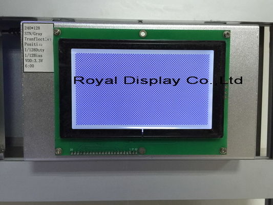 De grafische LCD Vertoning naar maat gemaakte Digitale FSTN 240X128 stippelt Backlight-MAÏSKOLFlcd Module Industrieel Instrument
